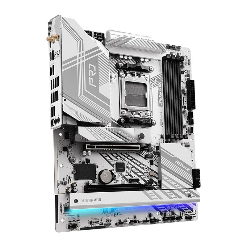Mainboard ASRock X870 Pro RS Wifi DDR5 | AM5, ATX, 4 khe RAM - Ảnh 3