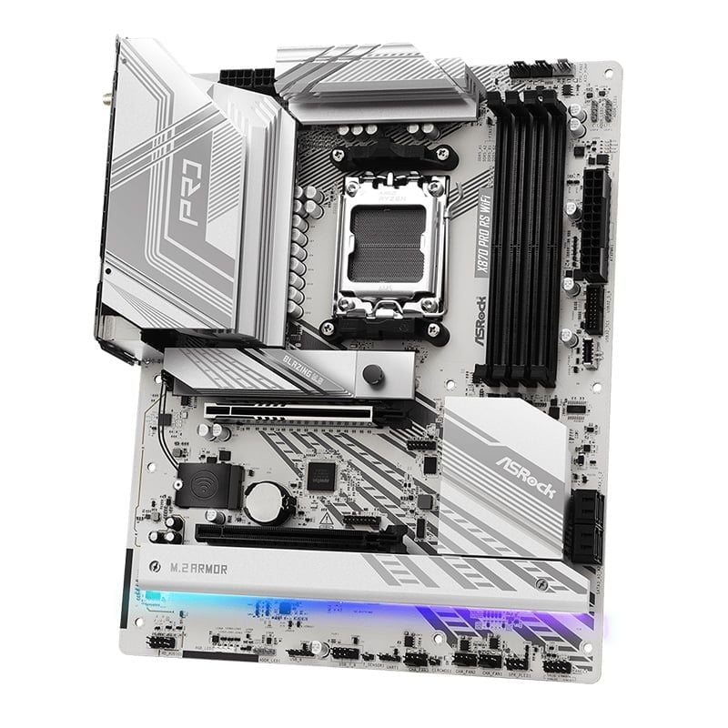 Mainboard ASRock X870 Pro RS Wifi DDR5 | AM5, ATX, 4 khe RAM - Ảnh 4