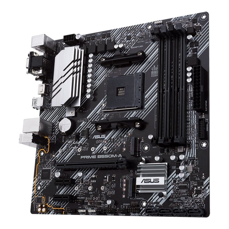 Mainboard ASUS Prime B550M-A DDR4 | AM4, mATX, 4 khe RAM - Ảnh 4
