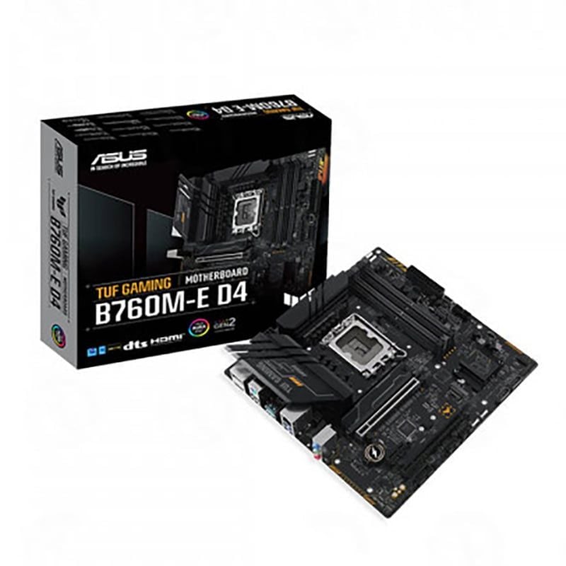 Mainboard ASUS TUF Gaming B760M-E D4 DDR4 | LGA 1700, mATX, 4 khe RAM - Ảnh 1