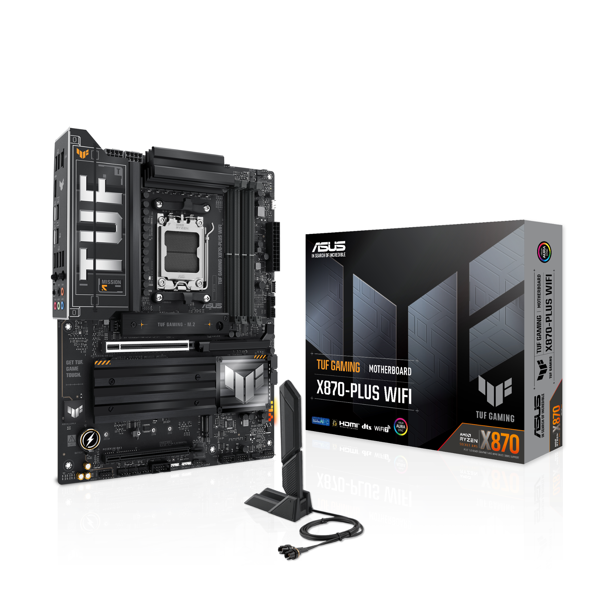 Mainboard ASUS TUF Gaming X870-PLUS Wifi DDR5 | AM5, ATX, 4 khe RAM - Ảnh 1