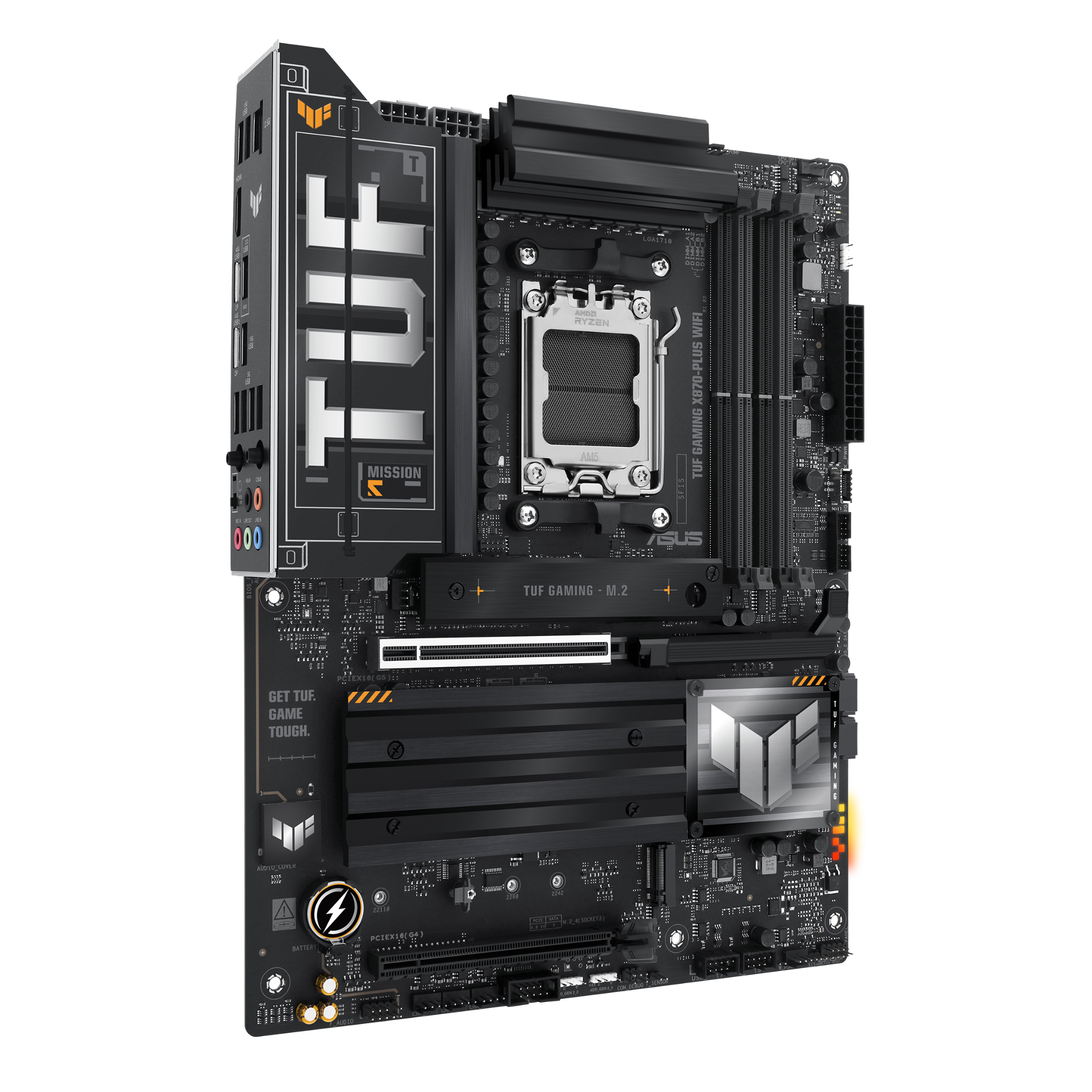 Mainboard ASUS TUF Gaming X870-PLUS Wifi DDR5 | AM5, ATX, 4 khe RAM - Ảnh 3