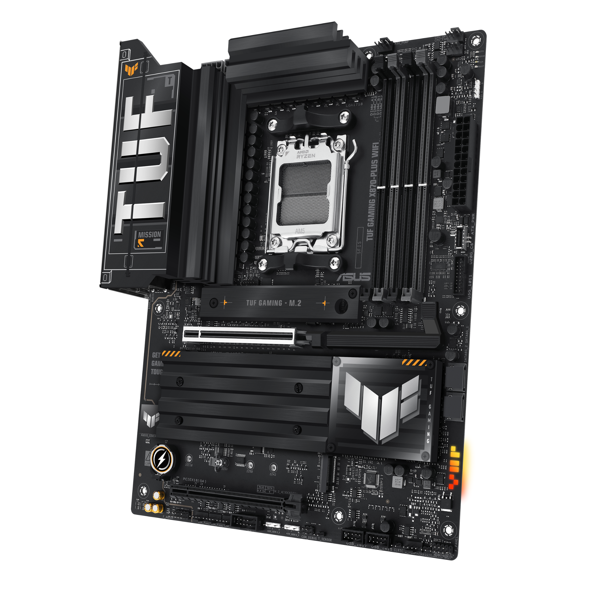 Mainboard ASUS TUF Gaming X870-PLUS Wifi DDR5 | AM5, ATX, 4 khe RAM - Ảnh 4