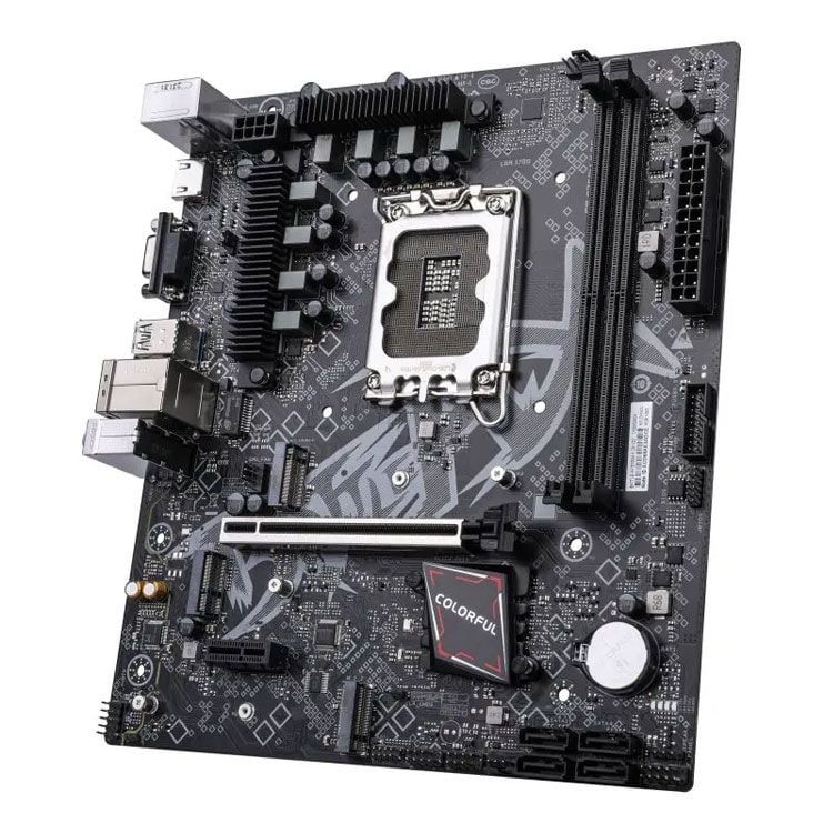 Mainboard Colorful Battle-AX B760M-K V20 DDR5 | LGA 1700, mATX, 2 khe RAM - Ảnh 3
