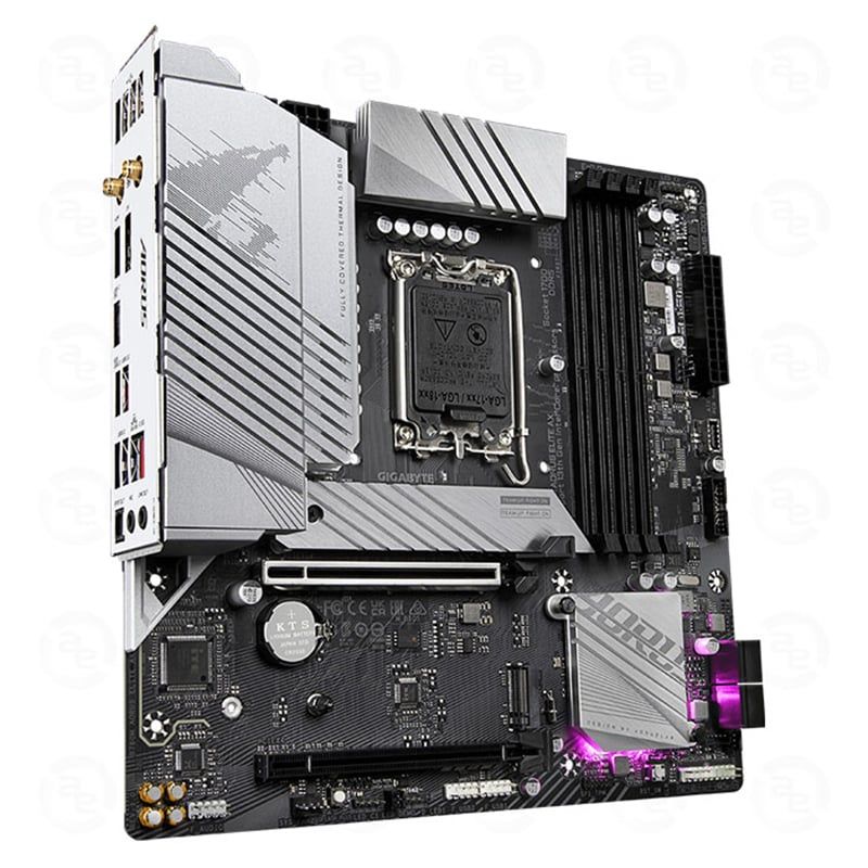 Mainboard Gigabyte B760M AORUS Elite AX Wifi DDR5 | LGA 1700, mATX, 4 khe RAM - Ảnh 3