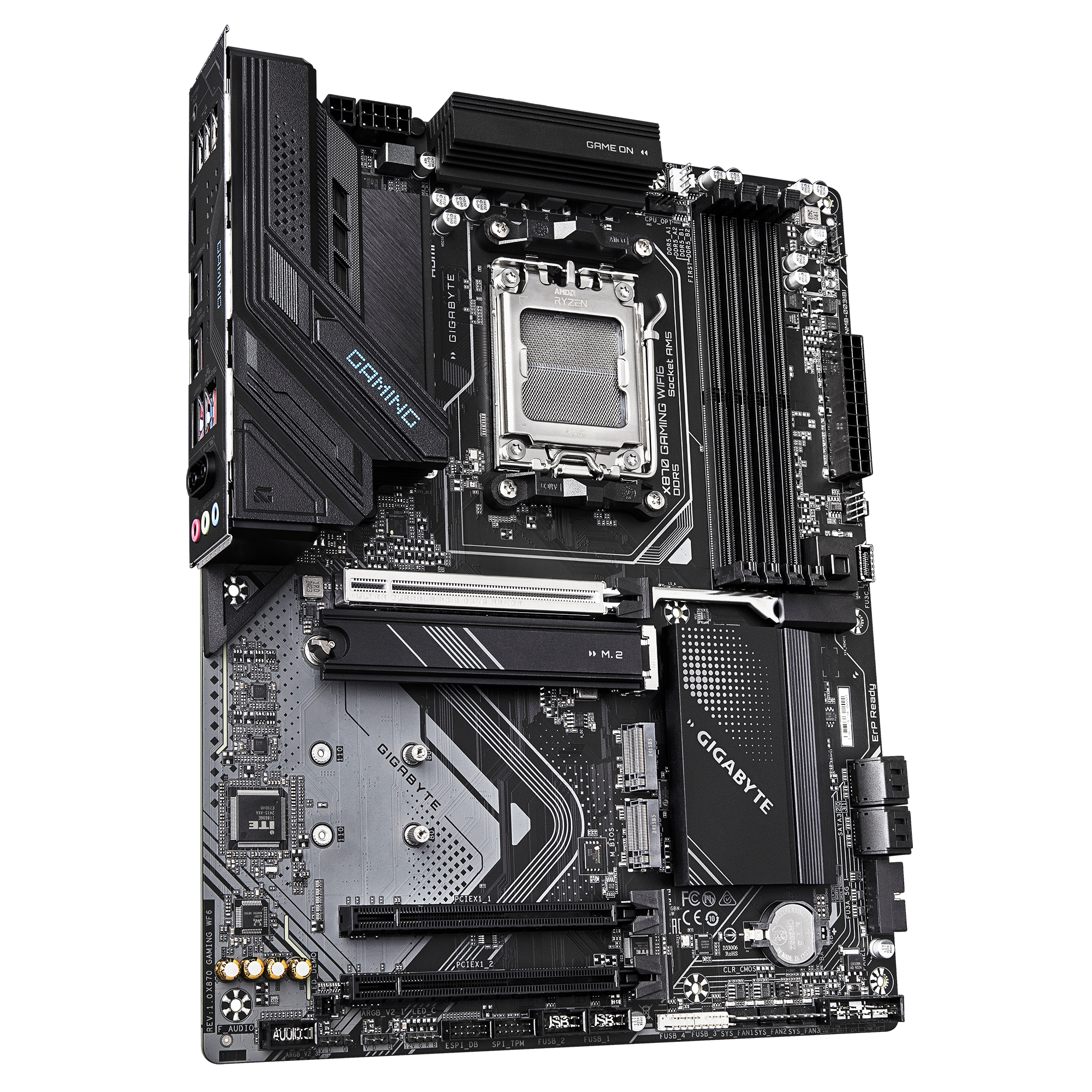 Mainboard Gigabyte X870 Gaming Wifi DDR5 | AM5, ATX, 4 khe RAM - Ảnh 3