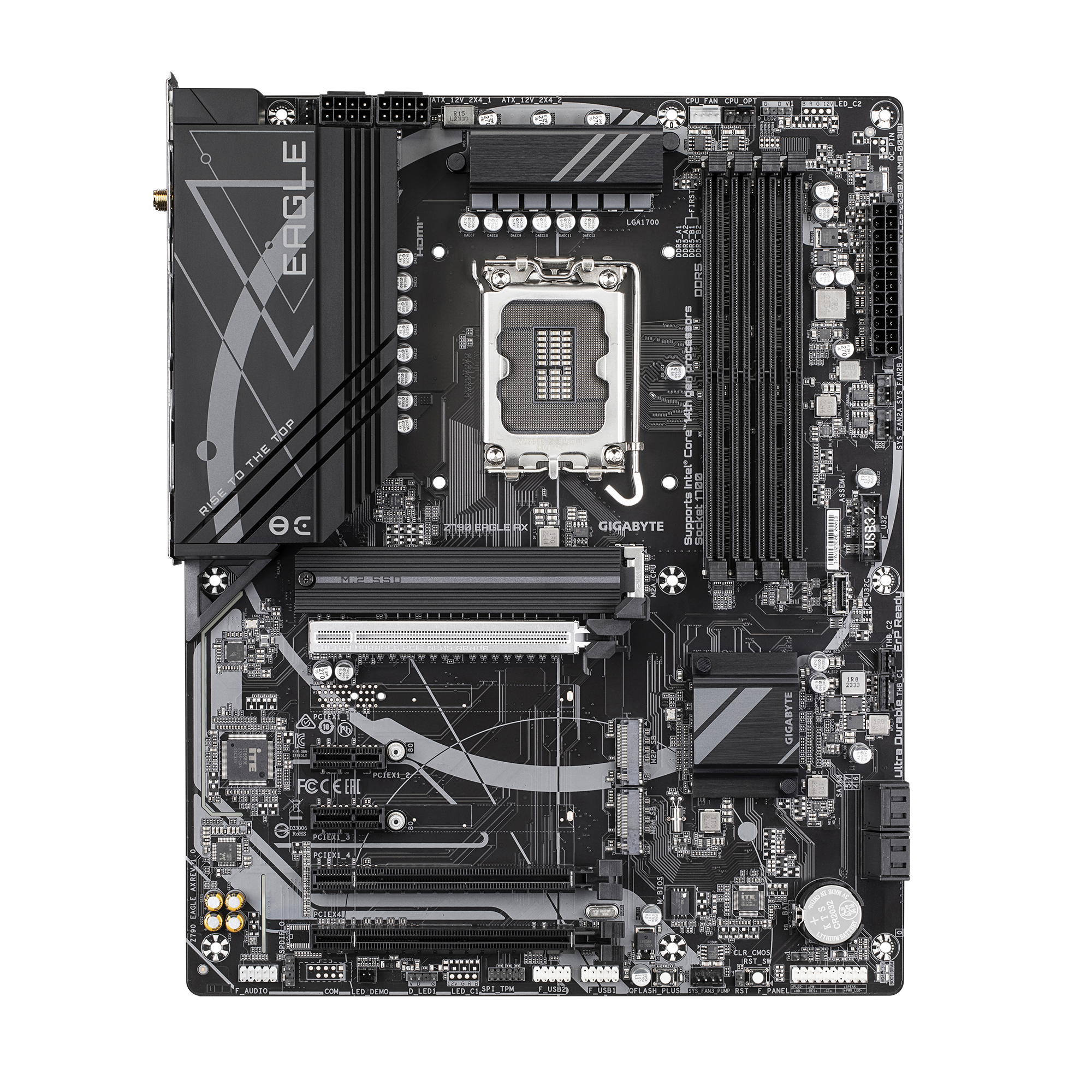 Mainboard Gigabyte Z790 EAGLE AX Rev 1.0 Wifi DDR5 | LGA 1700, ATX, 4 khe RAM - Ảnh 2
