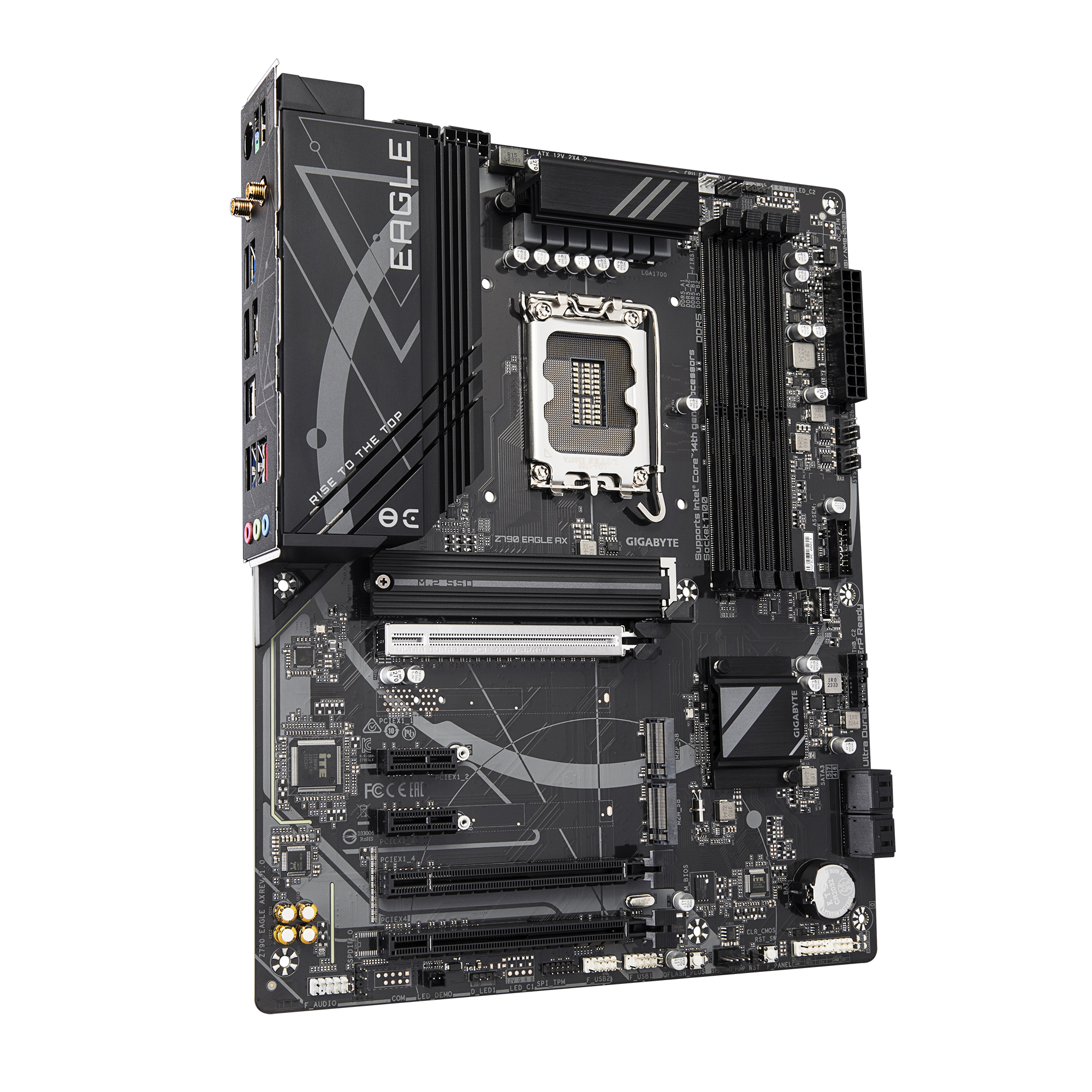 Mainboard Gigabyte Z790 EAGLE AX Rev 1.0 Wifi DDR5 | LGA 1700, ATX, 4 khe RAM - Ảnh 3