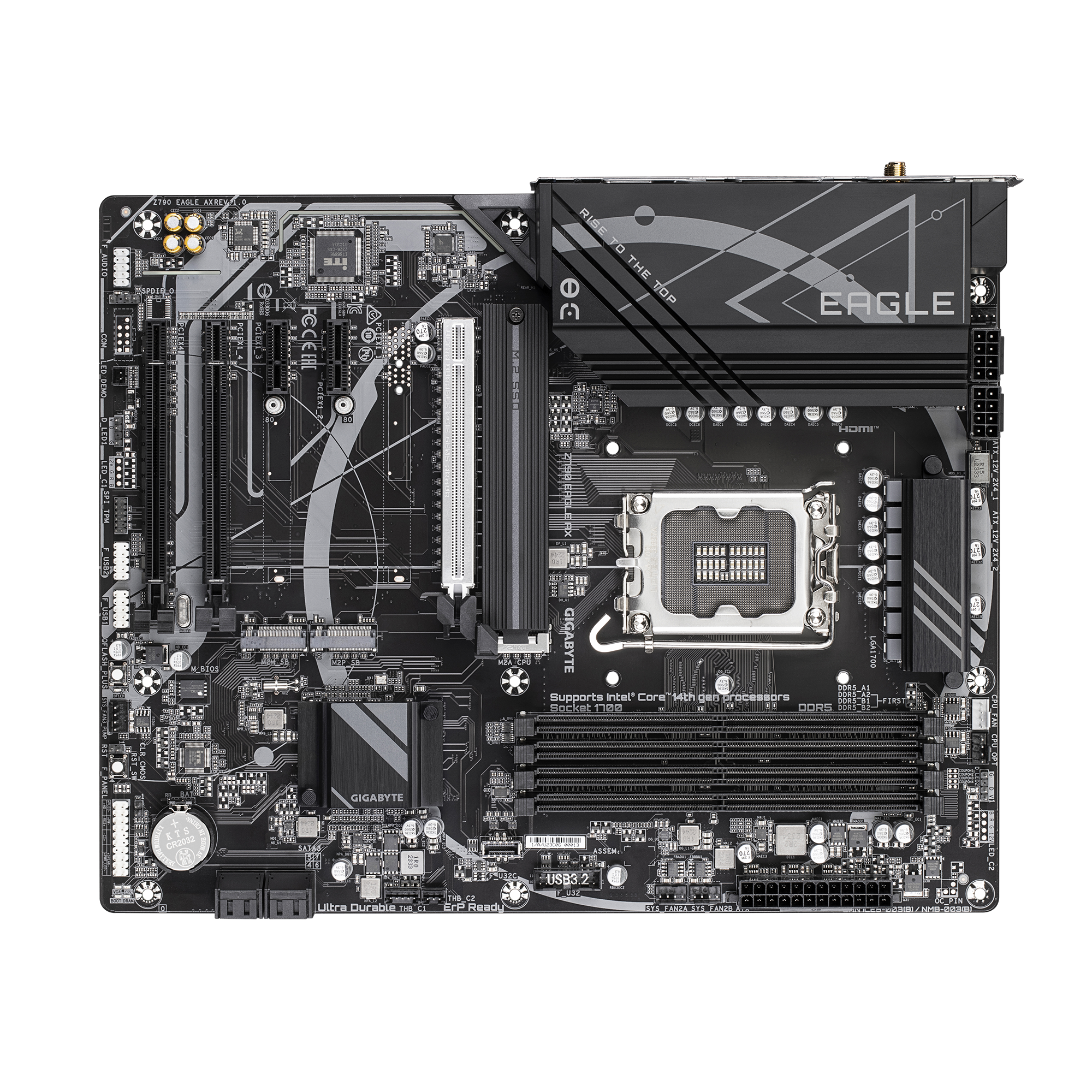 Mainboard Gigabyte Z790 EAGLE AX Rev 1.0 Wifi DDR5 | LGA 1700, ATX, 4 khe RAM - Ảnh 4