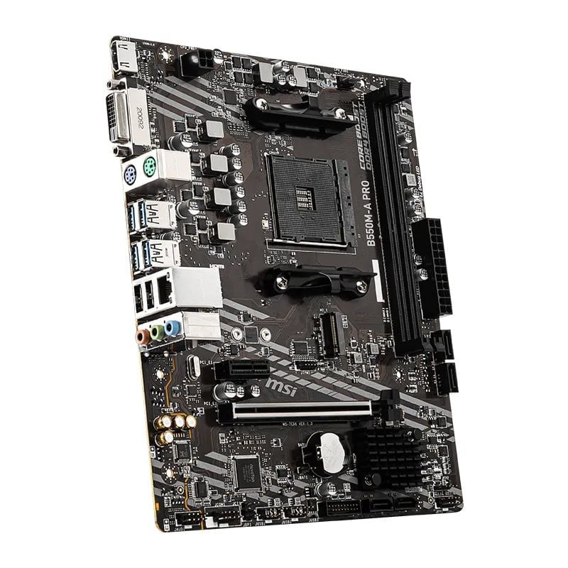 Mainboard MSI B550M-A PRO | AM4, mATX, 2 khe DDR4 - Ảnh 3