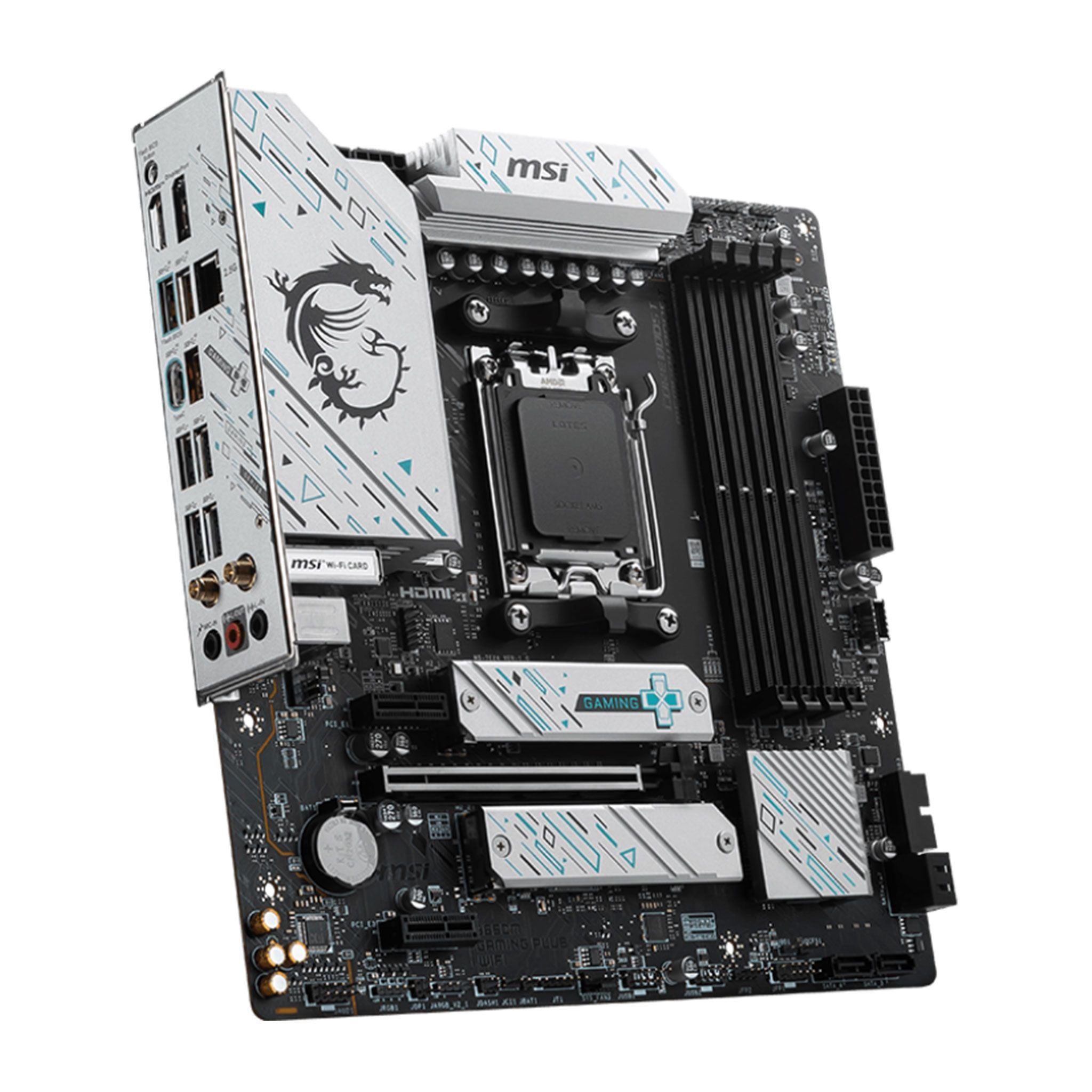 Mainboard MSI B650M Gaming Plus Wifi DDR5 | AM5, mATX, 4 khe RAM - Ảnh 3