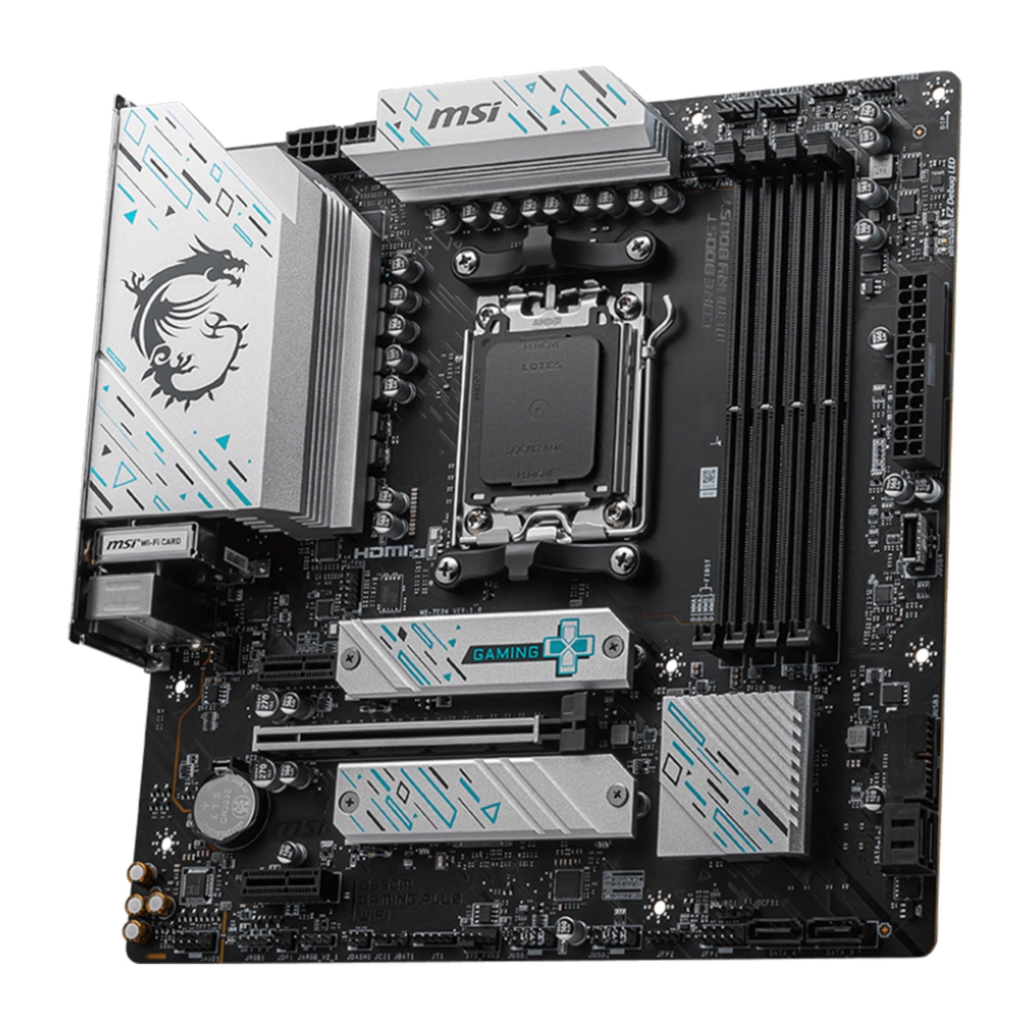 Mainboard MSI B650M Gaming Plus Wifi DDR5 | AM5, mATX, 4 khe RAM - Ảnh 4