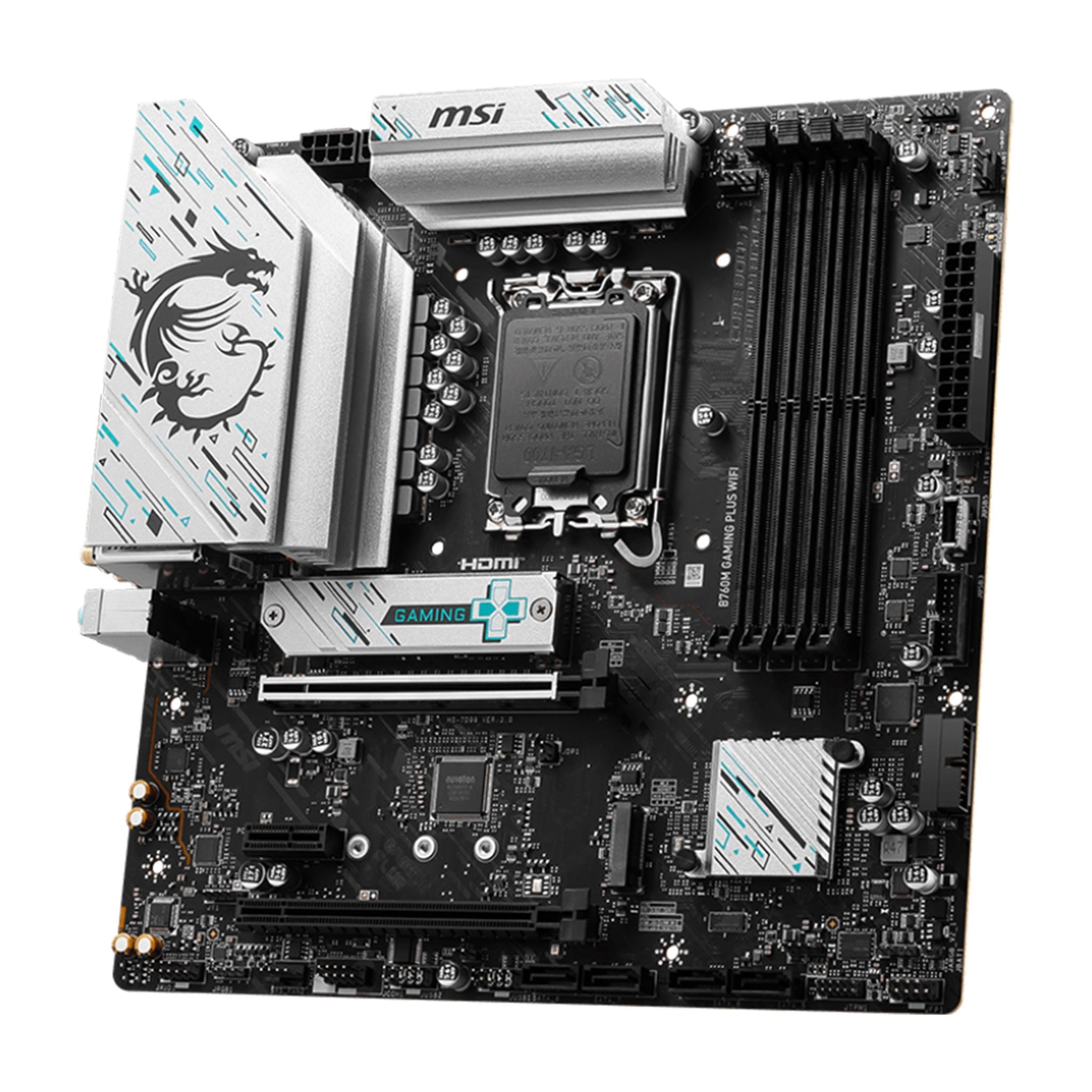 Mainboard MSI B760M Gaming Plus Wifi DDR5 | LGA1700, mATX, 4 khe RAM - Ảnh 3