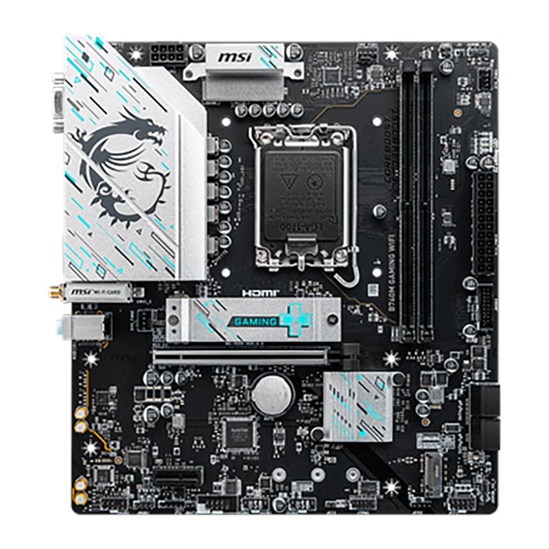 Mainboard MSI B760M Gaming Wifi DDR5 | LGA 1700, mATX, 2 khe RAM - Ảnh 2