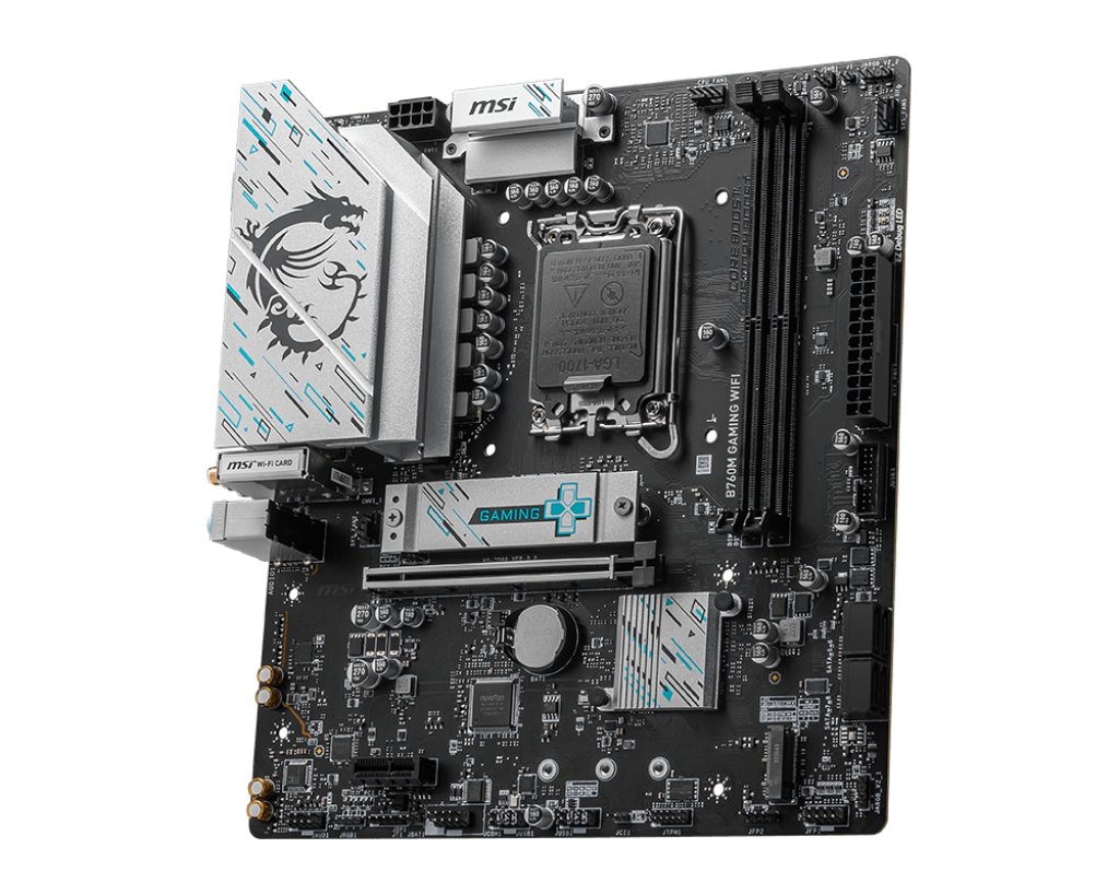 Mainboard MSI B760M Gaming Wifi DDR5 | LGA 1700, mATX, 2 khe RAM - Ảnh 3