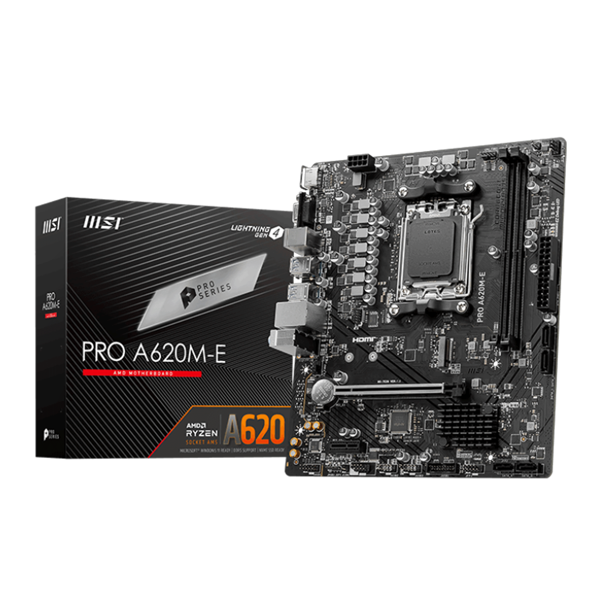 Mainboard MSI PRO A620M-E DDR5 | AM5, mATX, 2 khe RAM - Ảnh 1