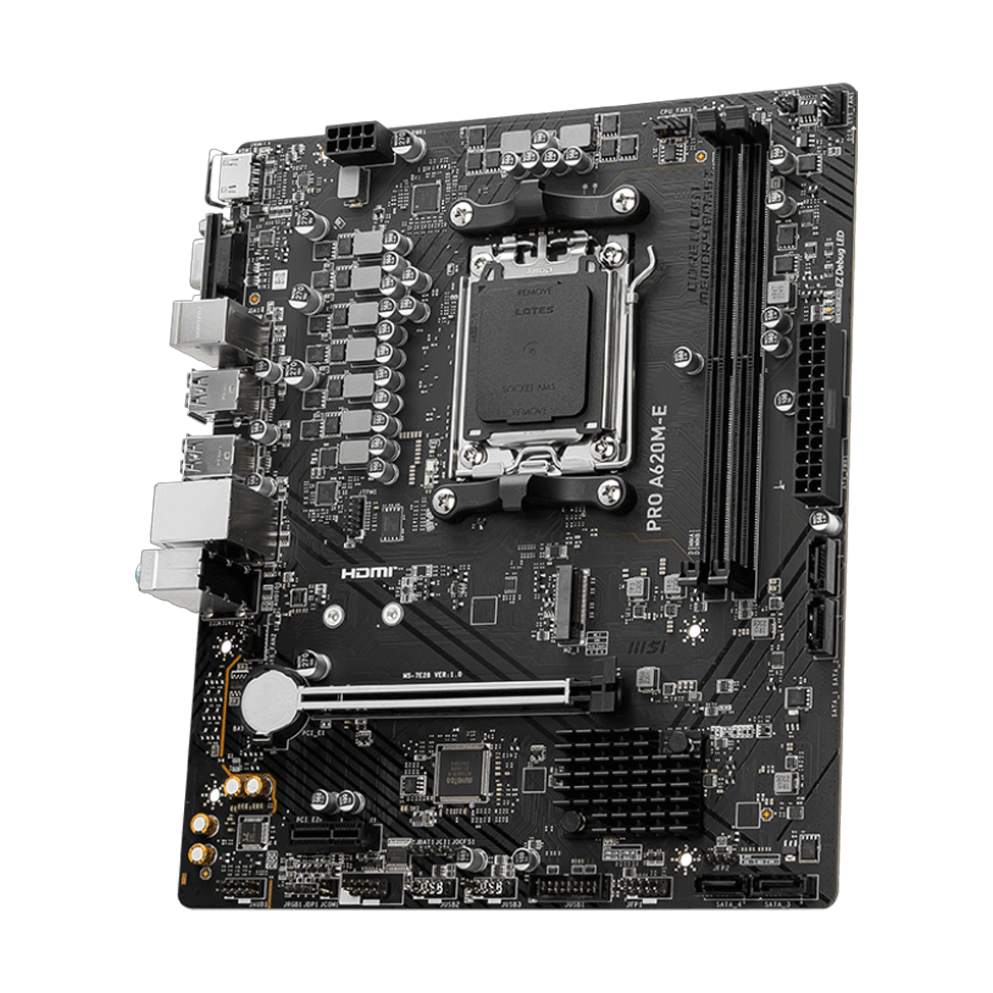 Mainboard MSI PRO A620M-E DDR5 | AM5, mATX, 2 khe RAM - Ảnh 3