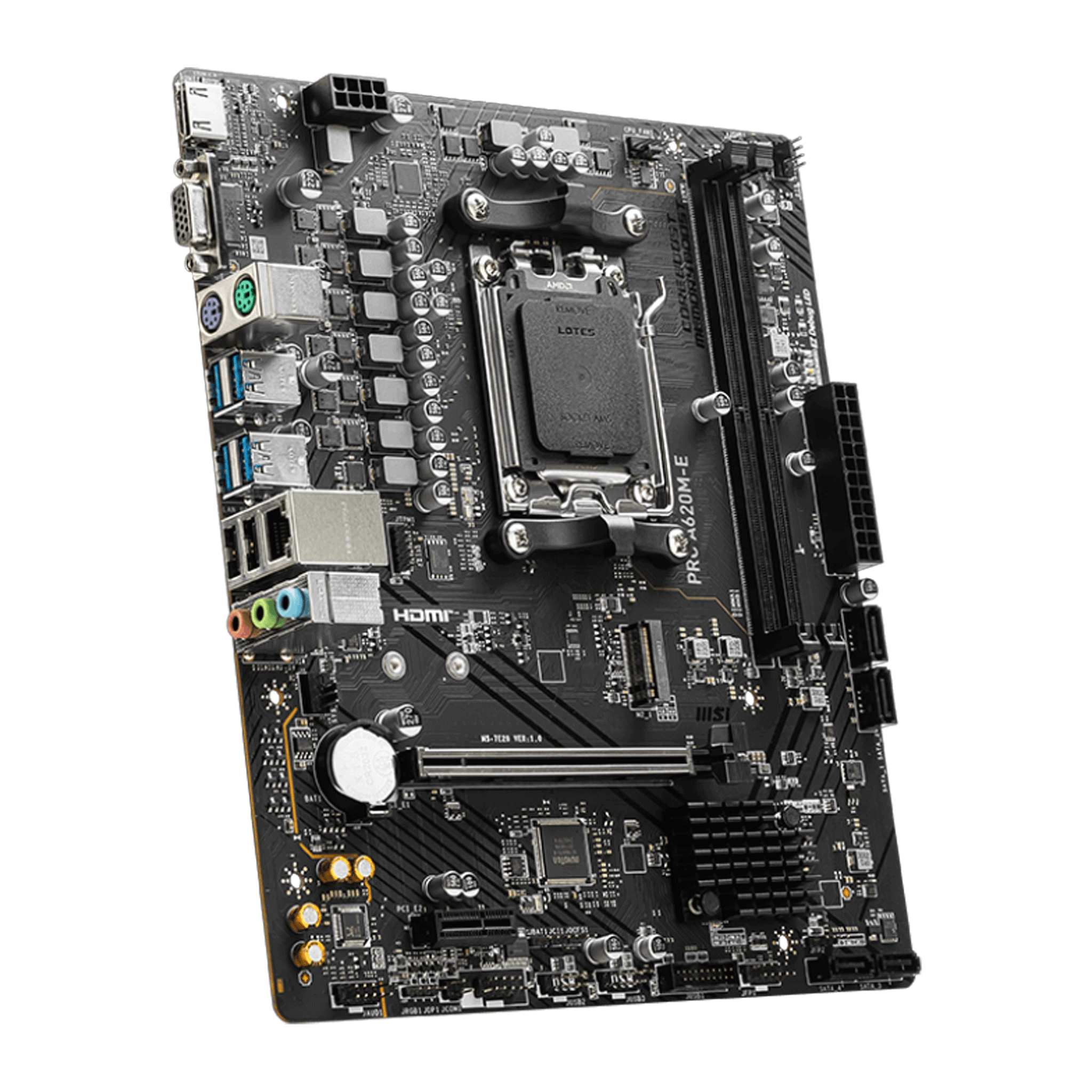 Mainboard MSI PRO A620M-E DDR5 | AM5, mATX, 2 khe RAM - Ảnh 4