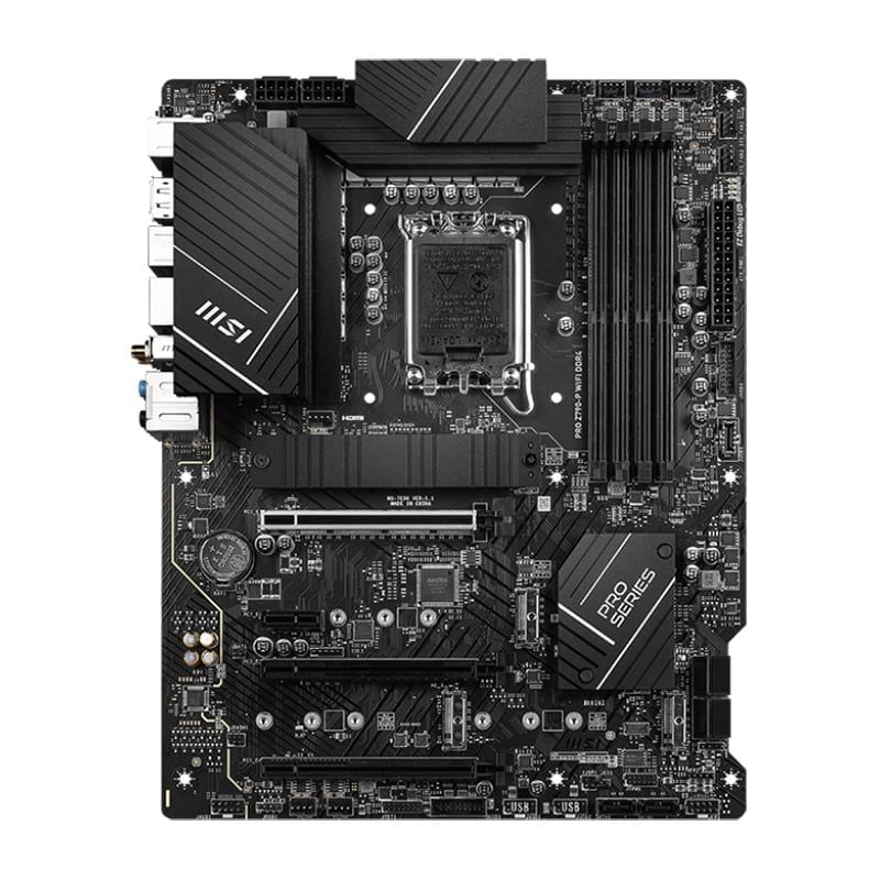 Mainboard MSI Pro Z790-P Wifi DDR4 | LGA 1700, ATX, 4 khe RAM - Ảnh 2