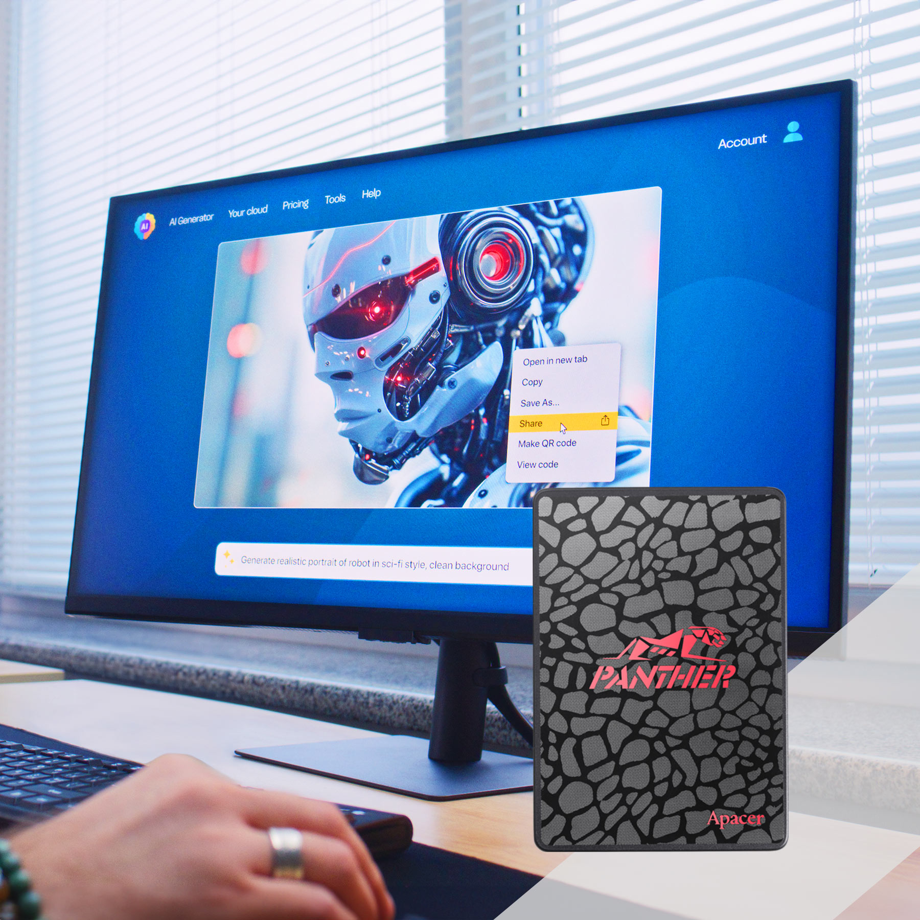 Ổ cứng SSD Apacer AS350 256GB | SATA III, 2.5 inch (AP256GAS350-1) - Ảnh 3