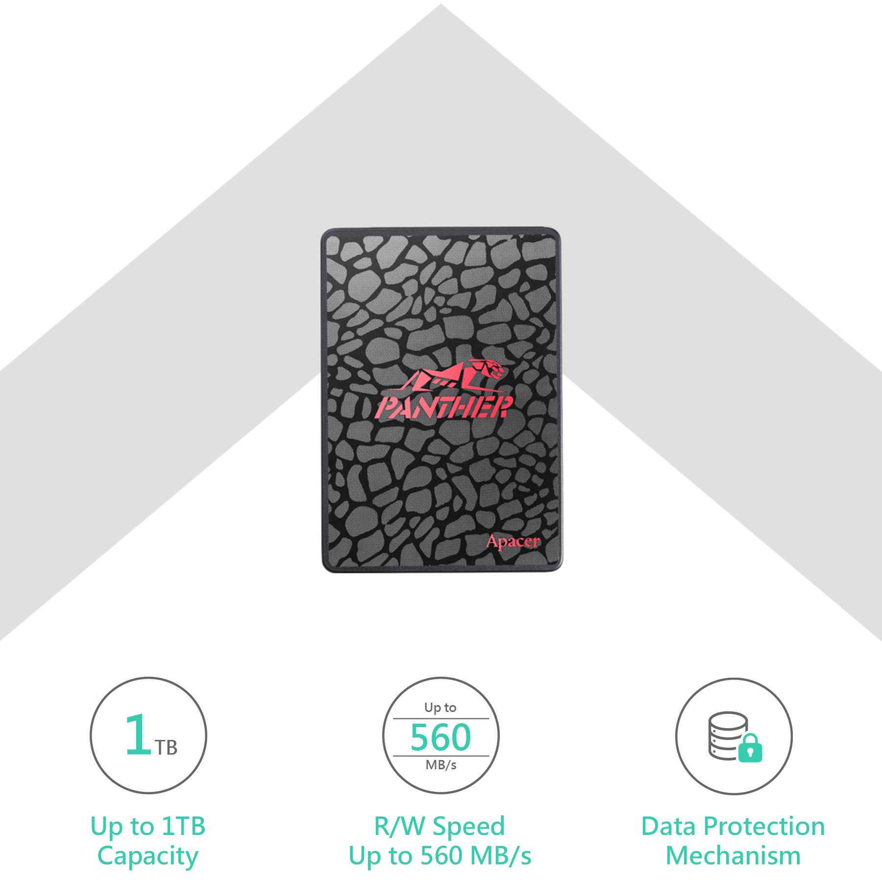 Ổ cứng SSD Apacer AS350 256GB | SATA III, 2.5 inch (AP256GAS350-1) - Ảnh 4