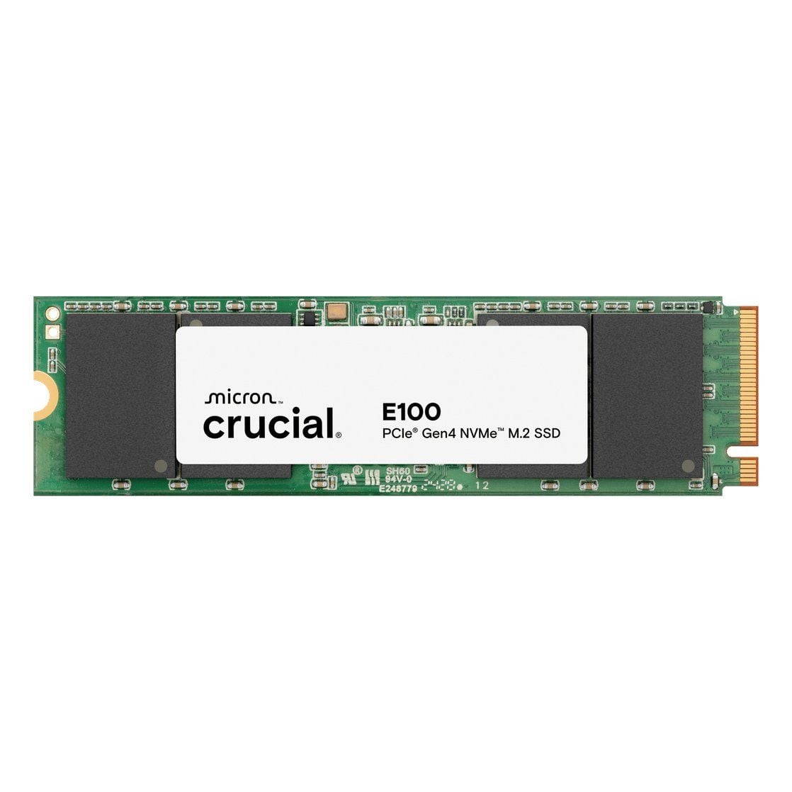 Ổ cứng SSD Crucial E100 1TB | PCIe Gen4 x4 NVMe, M.2 2280 (CT1000E100SSD8) - Ảnh 1