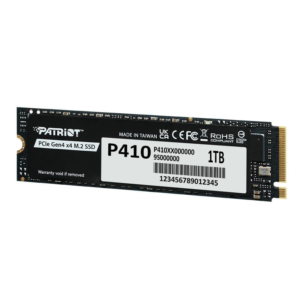 Ổ cứng SSD Patriot P410 1TB | PCIe Gen4 x4 NVMe, M.2 2280 (P410P1TBM28H) - Ảnh 4