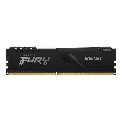 RAM PC Kingston Fury Beast 16GB DDR4 Black | (1x16GB), 3200MHz, Intel/AMD KF432C16BB1/16WP - Ảnh 1