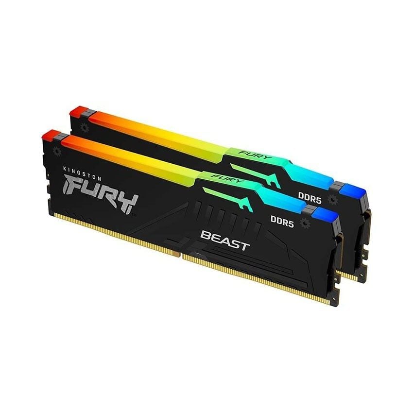 RAM PC Kingston Fury Beast 32GB RGB DDR5 | (2x16GB), 6000MHz, Intel/AMD KF560C36BBE2AK2-32WP - Ảnh 4