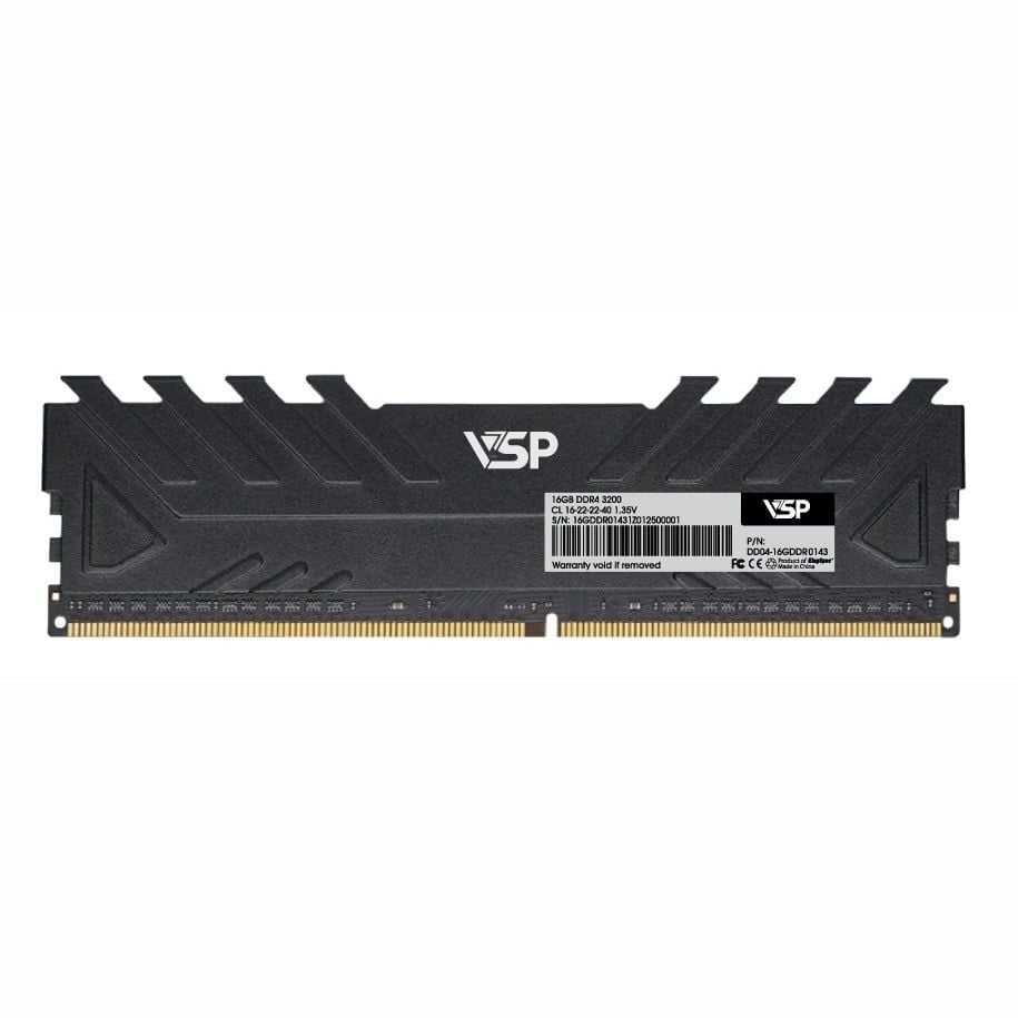 RAM PC VSP 16GB DDR4 | (1x16GB), 3200MHz, Intel/AMD DDR4-16GDDR0172 - Ảnh 1