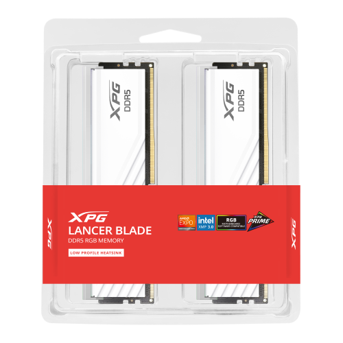 RAM PC XPG Lancer Blade LC36 32GB RGB DDR5 White | (2x16GB), 6000MHz, Intel/AMD - Ảnh 4
