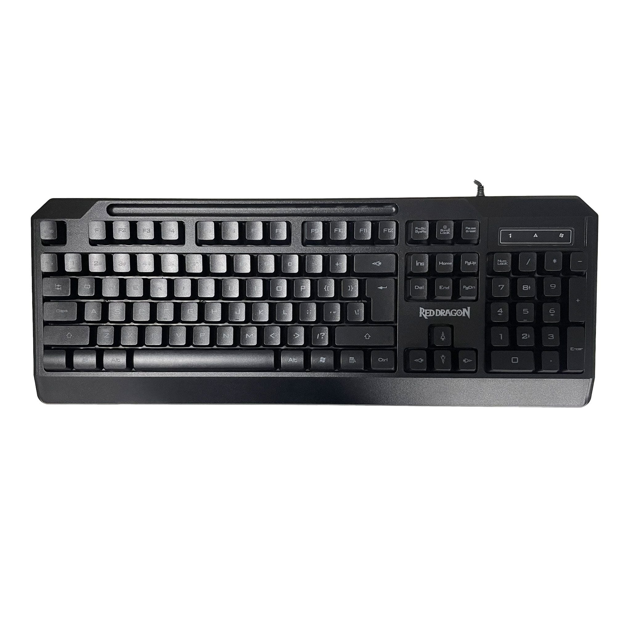 Bàn phím Gaming giả cơ Redragon S101-K - Black - Ảnh 1
