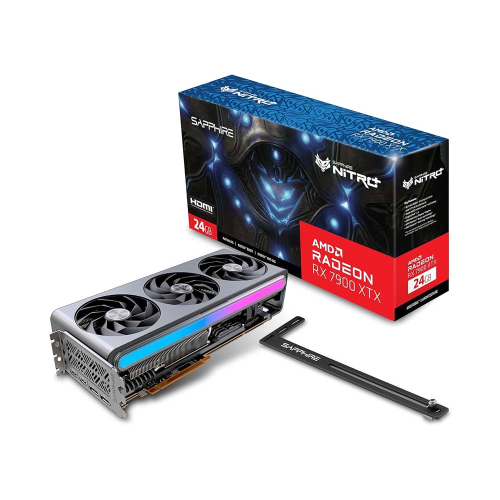 Card màn hình AMD Sapphire NITRO + RX7900XTX Gaming OC Vapor-X 24G 3 Fan - Ảnh 1