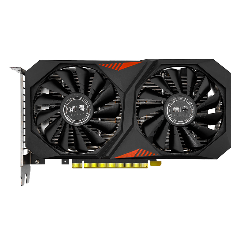 Card màn hình JGINYUE NVIDIA GeForce RTX 3060 BLACK DUAL FAN (N306012-HTRF-JG2) | 12GB GDDR6, 192-bit, 3DP, HDMI - Ảnh 1