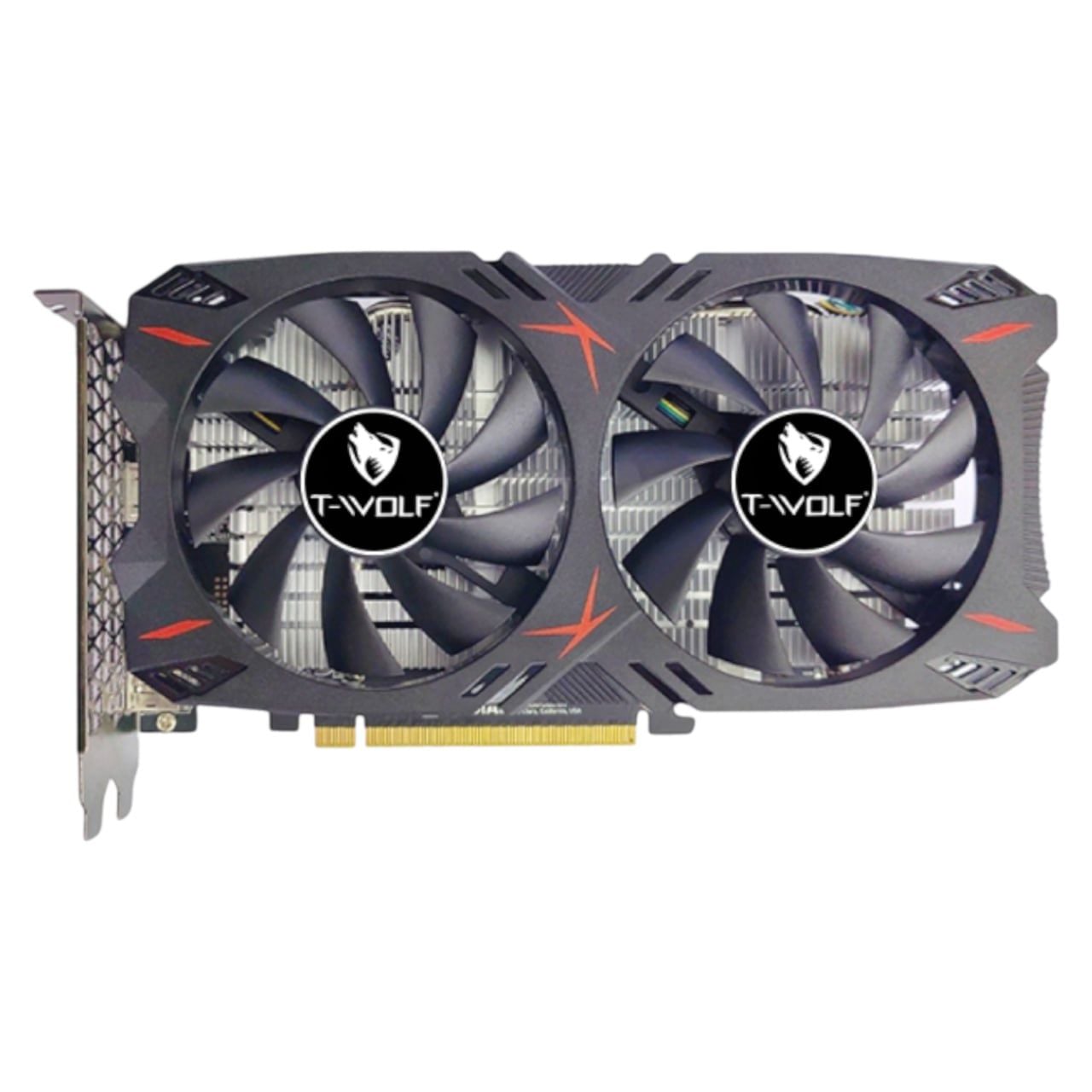 Card màn hình NVIDIA GeForce GTX 1060 T-Wolf | 3GB GDDR5, 1152 CUDA, 400W - Ảnh 2