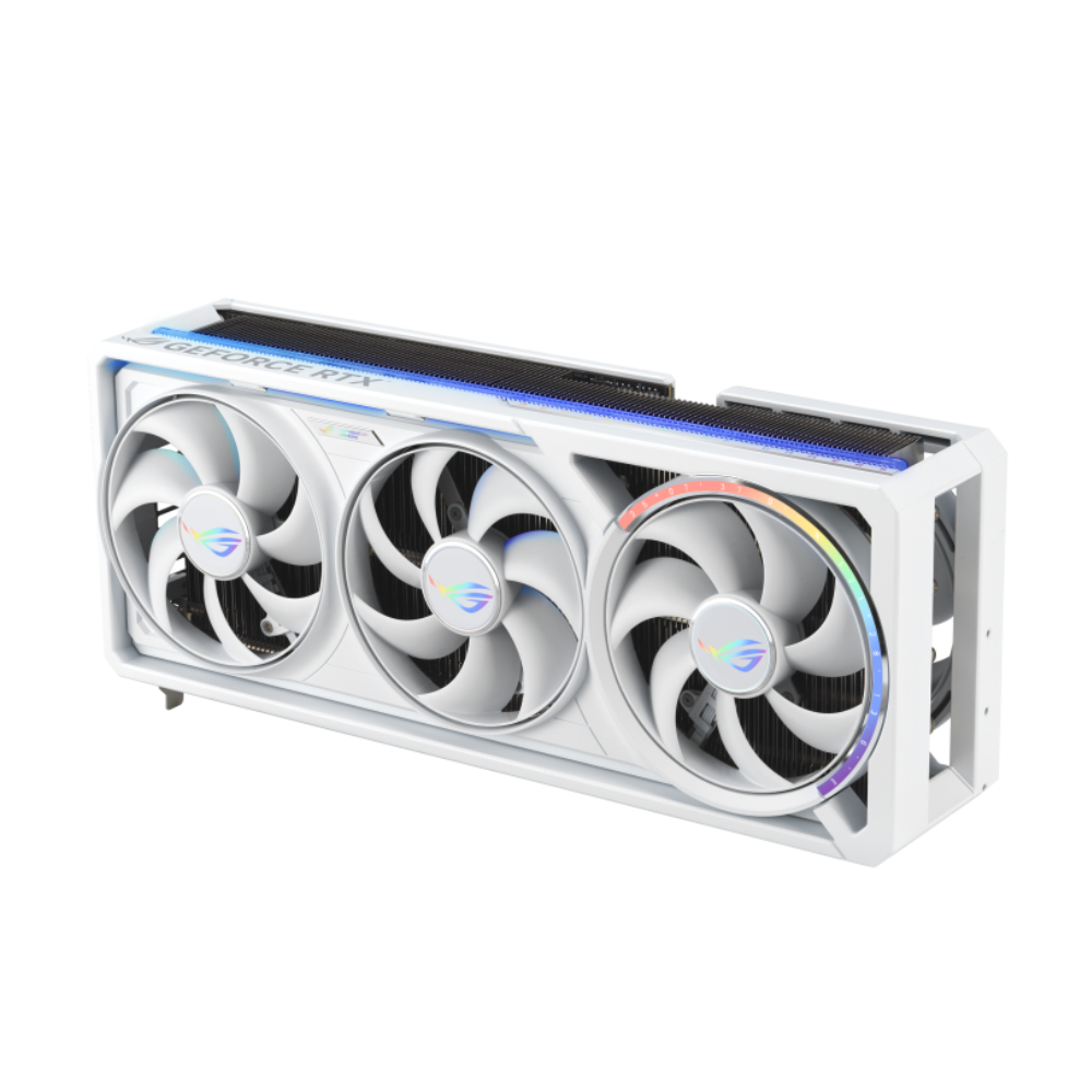 Card màn hình NVIDIA GeForce RTX 5080 ASUS ROG Astral Gaming White OC | 16GB GDDR7, 10752 CUDA, 850W - Ảnh 3