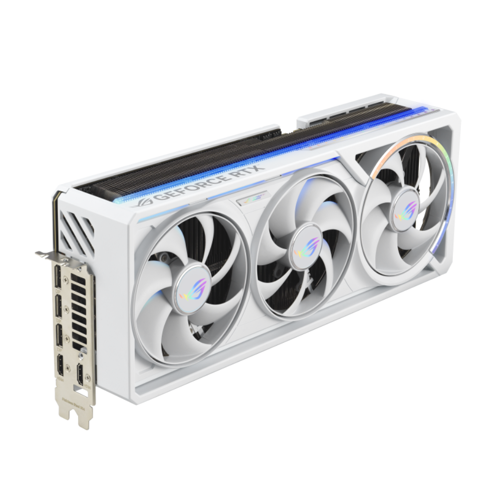 Card màn hình NVIDIA GeForce RTX 5080 ASUS ROG Astral Gaming White OC | 16GB GDDR7, 10752 CUDA, 850W - Ảnh 4