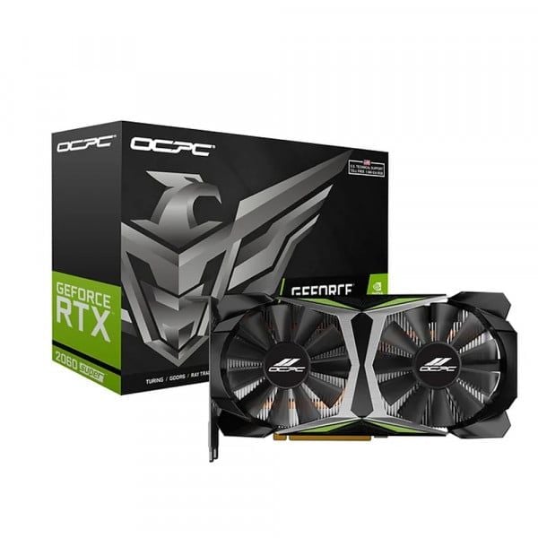 Card màn hình OCPC RTX 2060 Super 8GB GDDR6 - Ảnh 1