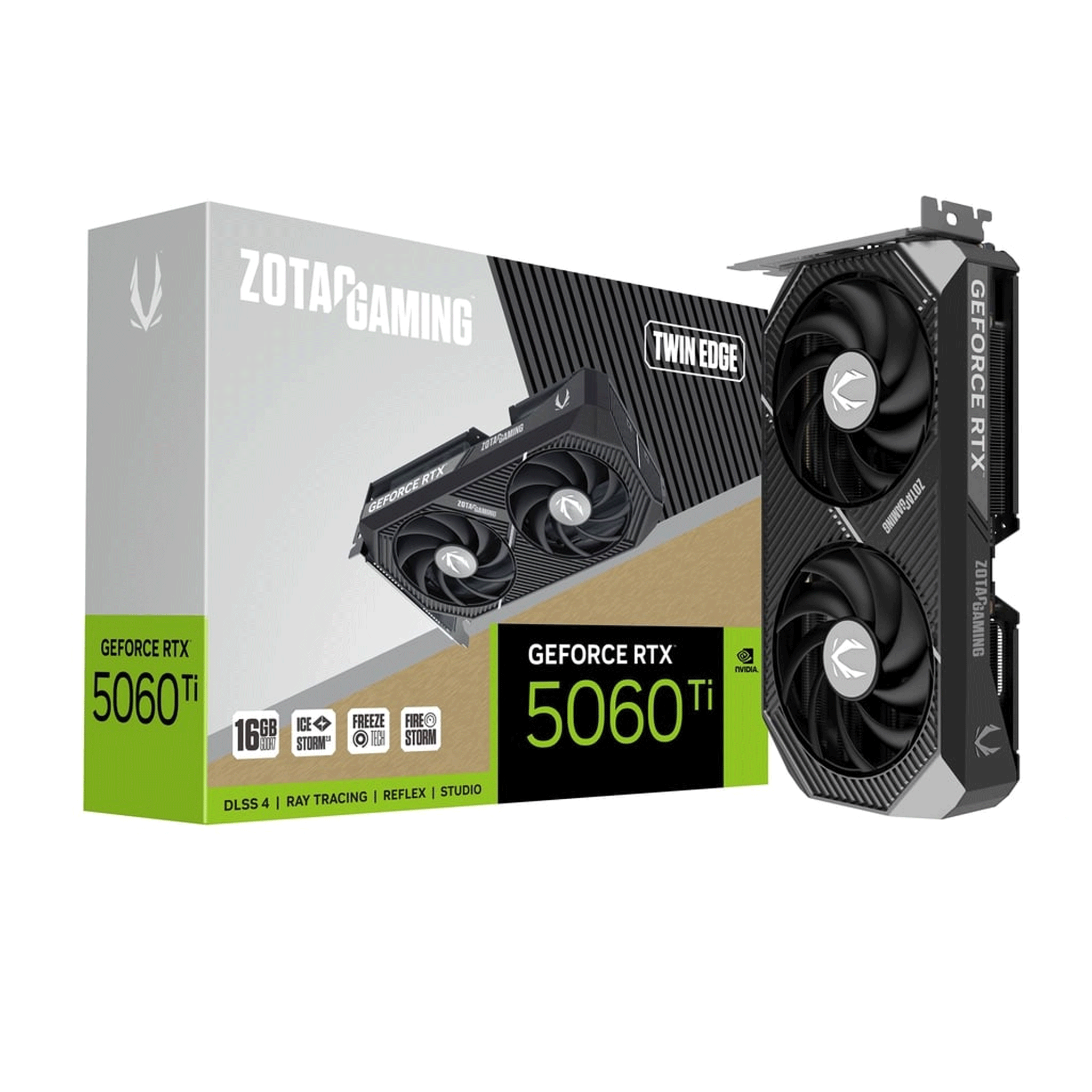 Card màn hình ZOTAC GAMING GeForce RTX 5060 Ti 16GB Twin Edge - Ảnh 1