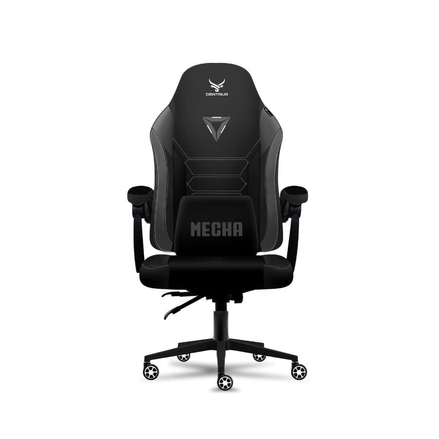 Ghế gaming CENTAUR MECHA | Đen, 150kg, Chân xoay, Da PU - Ảnh 1