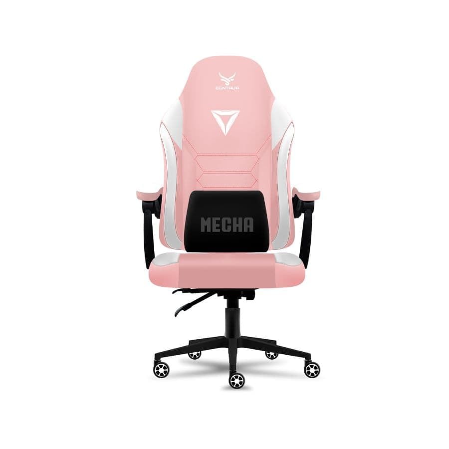 Ghế gaming CENTAUR MECHA | Hồng, 150kg, Chân xoay, Da PU - Ảnh 1
