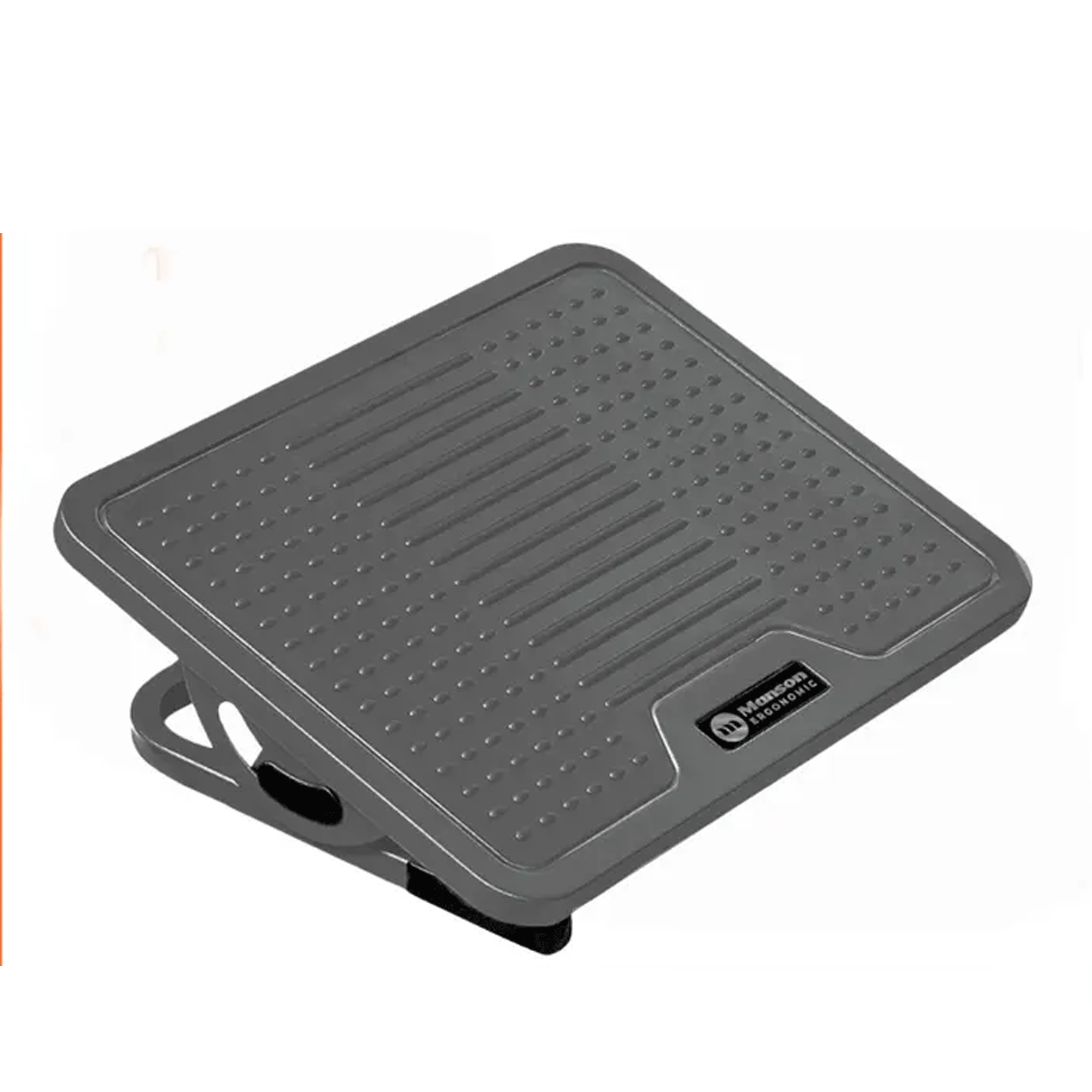 Kê chân công thái học Manson FR-09 Ergonomic Footrest - Xám | Phiên bản hợp kim phủ Nano - Ảnh 1