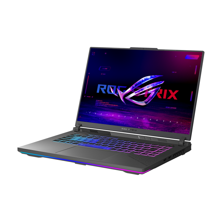 Laptop Gaming ASUS ROG Strix G16 (2025) G614PM-RV233W | R9-8940HX, 16GB DDR5, 512GB NVMe, RTX 5060 8GB GDDR7, 16" WUXGA 165Hz, Xám - Ảnh 3