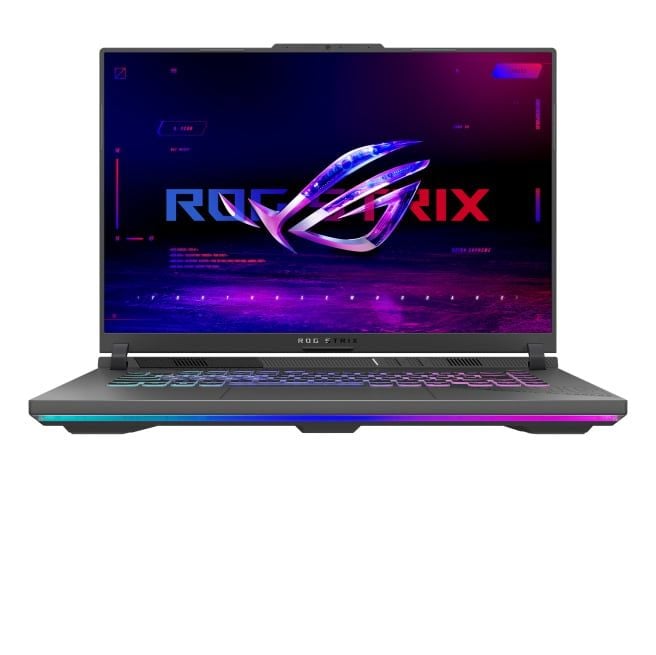 Laptop Gaming ASUS ROG Strix G16 (2025) G614PM-TS147W | R9-8940HX, 16GB DDR5, 512GB NVMe, RTX 5060 8GB GDDR7, 16" WQXGA 300Hz, Xám - Ảnh 1