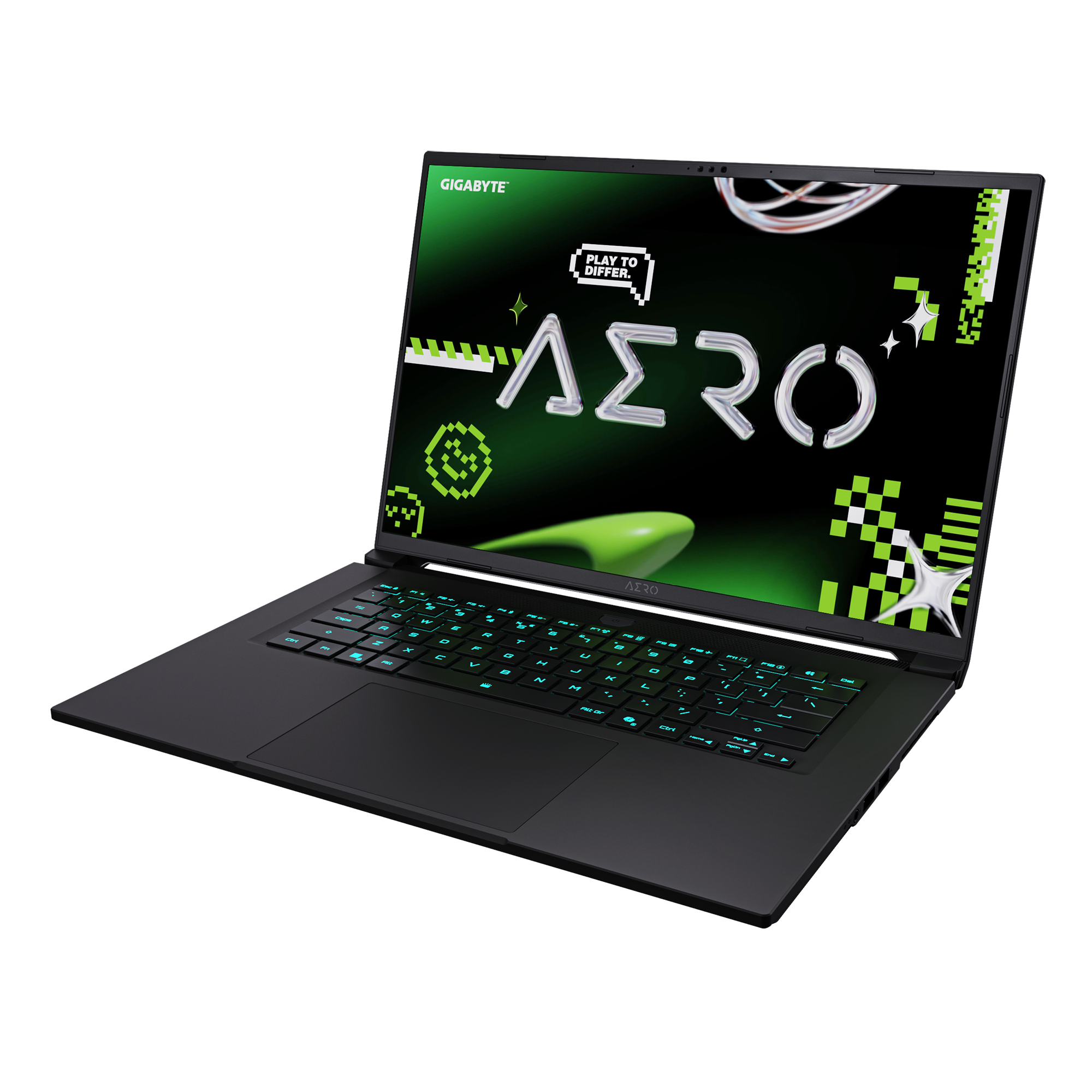 Laptop Gaming GIGABYTE AERO-X16-1VH93VNC94AH (EG61H) | Ryzen AI 7-350, 16GB DDR5, SSD 1TB NVMe, 16"QHD+ 165Hz, RTX 5060 8GB, Xám - Ảnh 3
