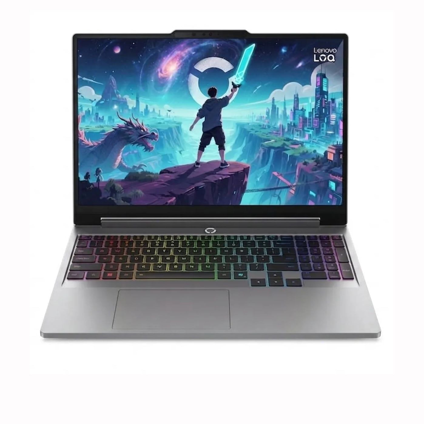 Laptop Gaming Lenovo LOQ 15IPH11 83SL000LVN | U7-356H, 16GB DDR5, SSD 512GB NVMe, RTX 5060 8GB, 15.3" WUXGA IPS 165Hz, Xám - Ảnh 1
