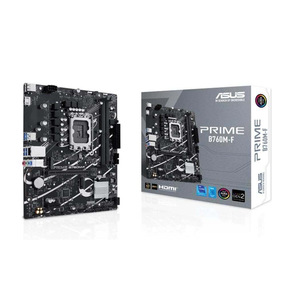 Mainboard ASUS Prime B760M-F DDR5 | LGA 1700, mATX, 2 khe RAM - Ảnh 1