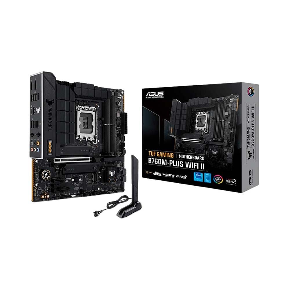 Mainboard ASUS TUF Gaming B760M-PLUS II Wifi DDR5 | LGA 1700, mATX, 4 khe RAM - Ảnh 1
