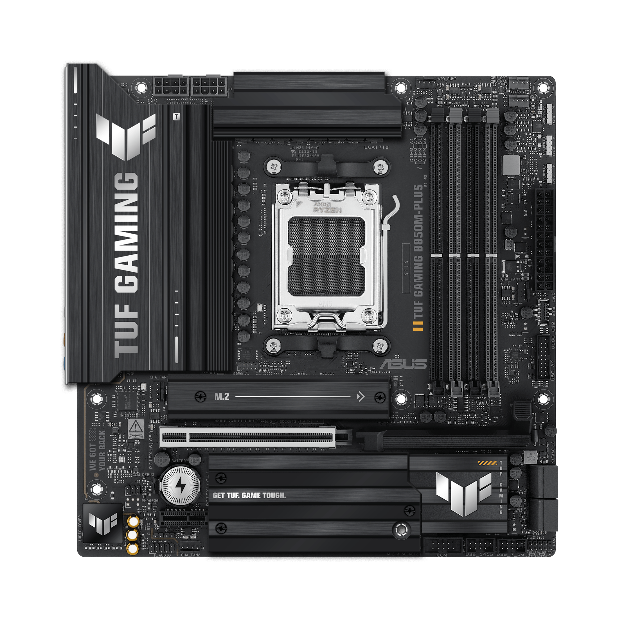 Mainboard ASUS TUF Gaming B850M-PLUS DDR5 | AM5, mATX, 4 khe RAM - Ảnh 2