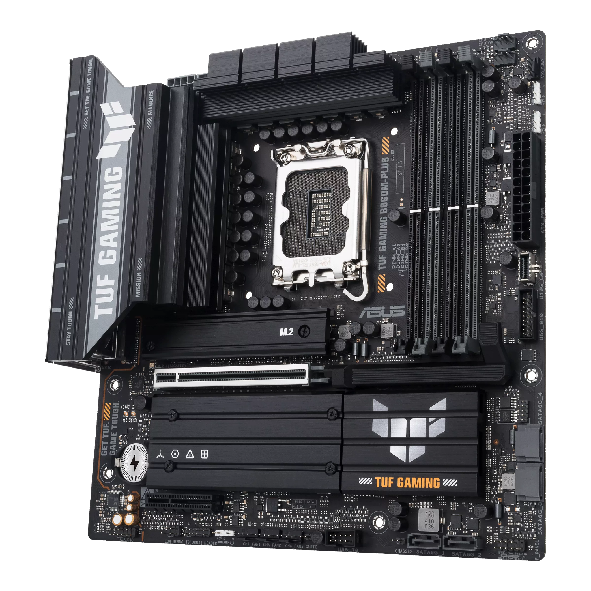 Mainboard ASUS TUF GAMING B860M-PLUS | Intel B860, DDR5, PCIe 5.0, M.2 Gen5, mATX - Ảnh 3
